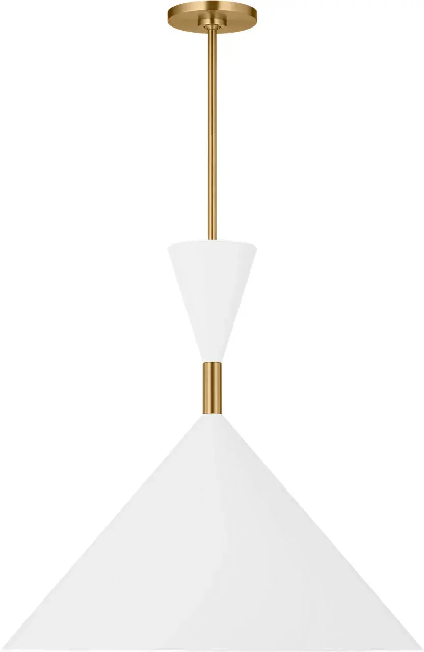 Bodhi 24" Pendant in Burnished Brass
