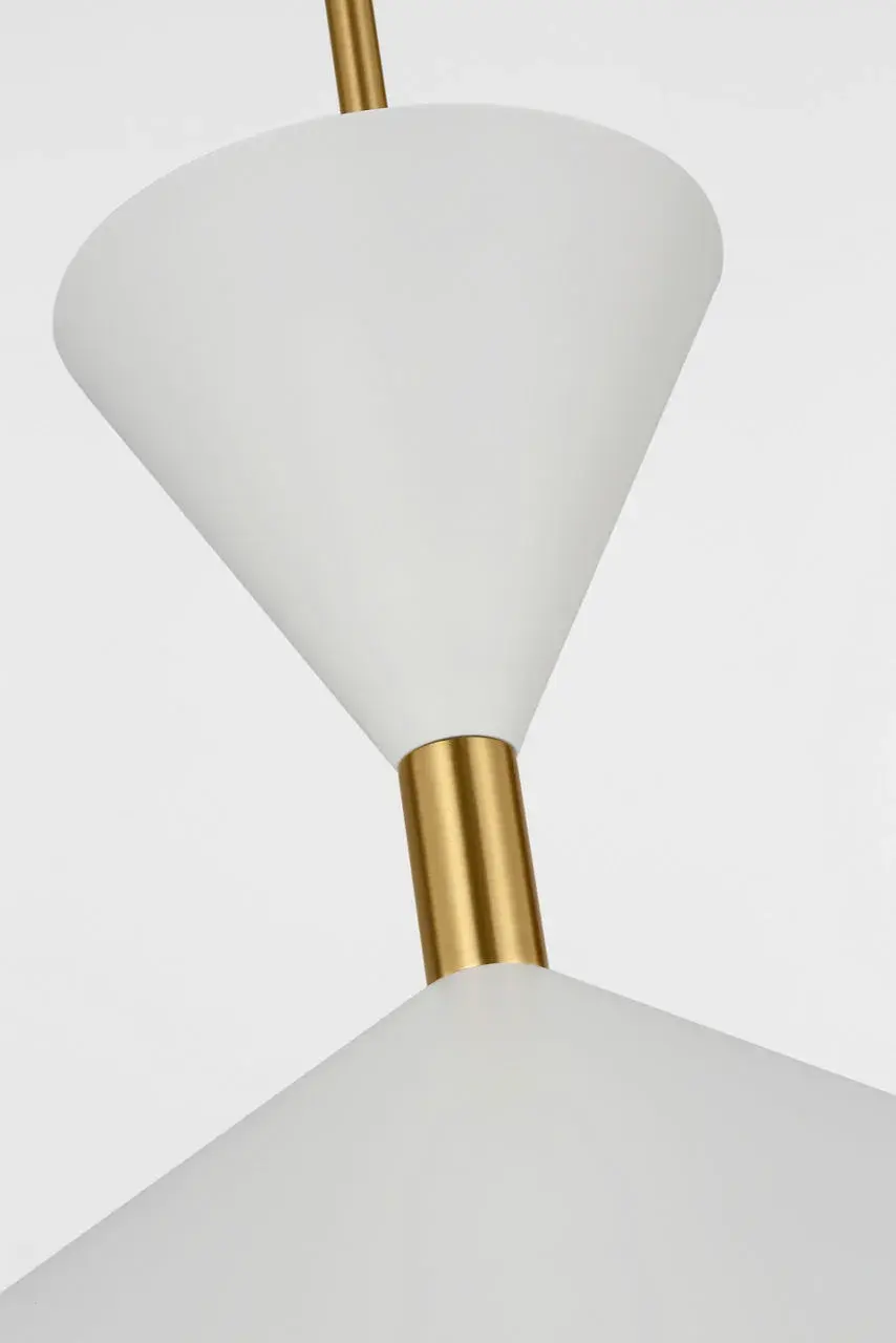 Bodhi 30" Pendant in Burnished Brass - Image 4
