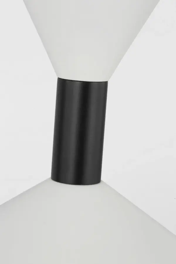 The Bodhi 30" Pendant delivers dramatic presence with its substantial 30-inch scale and sophisticated Midnight Black finish. Perfect for making a statement over dining tables or kitchen islands while maintaining clean, modern lines. - alternate view