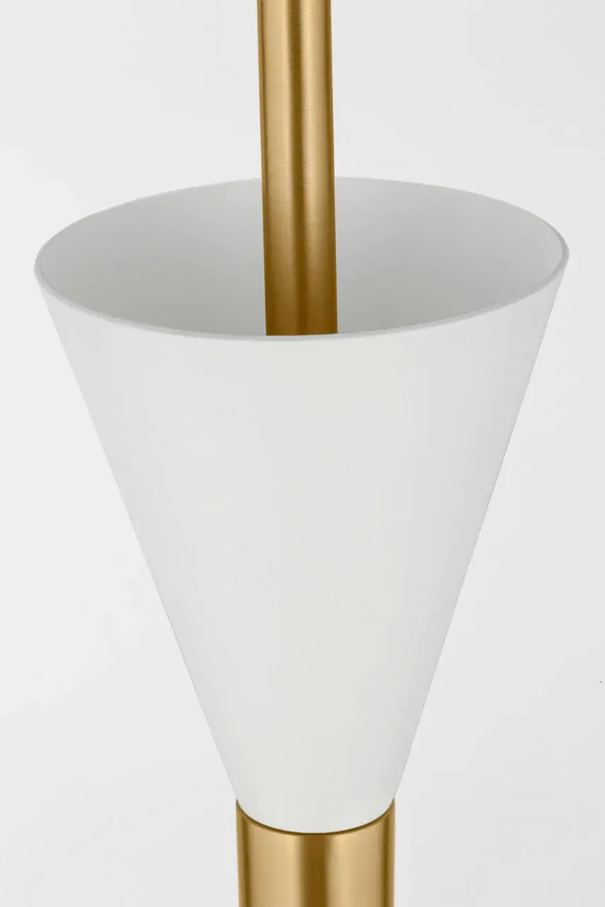 Bodhi 10" Pendant in Burnished Brass - Image 2