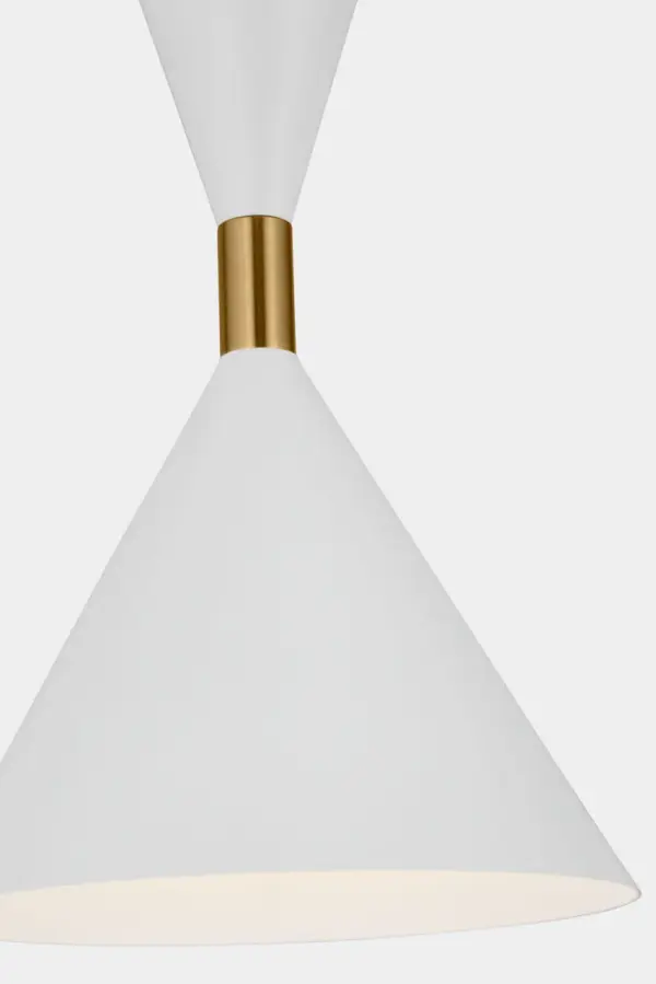 Bodhi 10" Pendant in Burnished Brass - Image 4