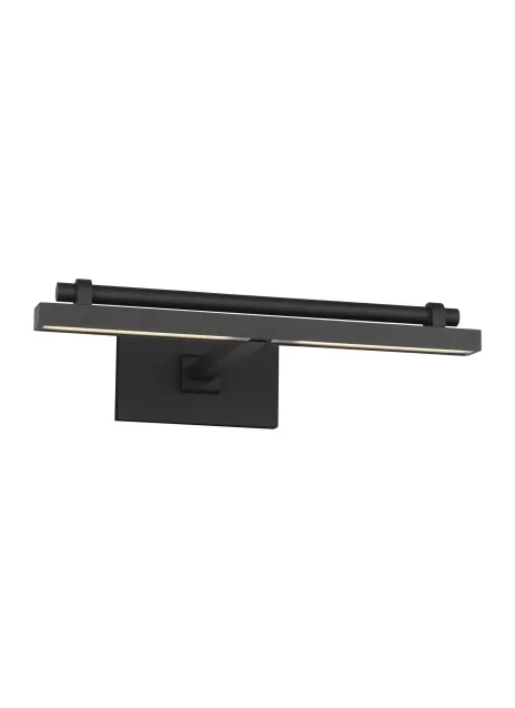 Kal LED Picture Light in Nightshade Black