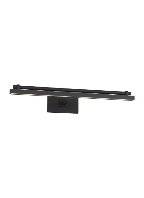 Kal LED Picture Light in Nightshade Black