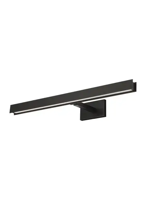 Bau 24" LED Picture Light in Nightshade Black