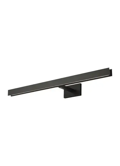Bau 30" LED Picture Light in Nightshade Black
