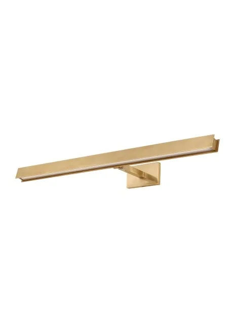 Bau 30" LED Picture Light in Natural Brass