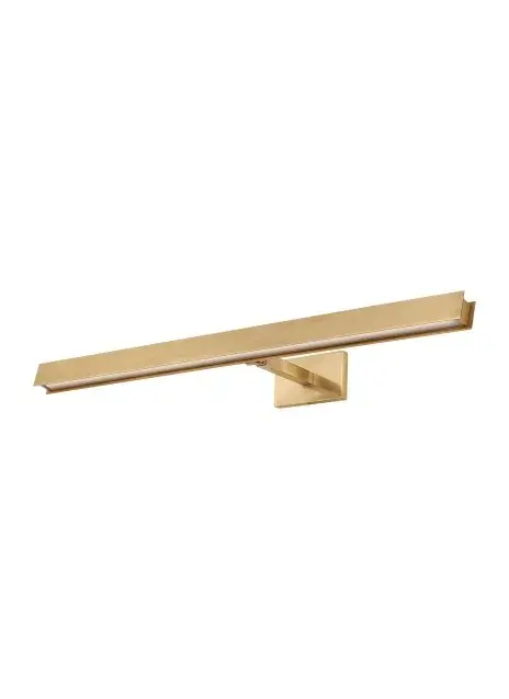 Bau 30" LED Picture Light in Natural Brass