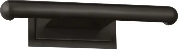 The Agra 18" Picture Light combines classic bronze styling with modern LED technology, featuring 2700K warm white light and 90 CRI for accurate color rendering. Perfect for illuminating artwork and architectural details. - alternate view