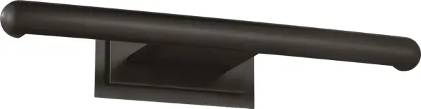 The Agra picture light combines classic bronze styling with modern LED technology, delivering museum-quality 2700K warm light at 90 CRI to beautifully illuminate artwork and architectural details. - alternate view