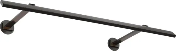 The Botto 24" Picture Light by Sean Lavin delivers seamless architectural integration with flush wall mounting and double-hinge articulation. Perfect for medium-sized artwork in offices and transitional spaces. - alternate view