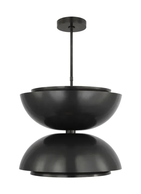 Shanti LED Pendant in Dark Bronze