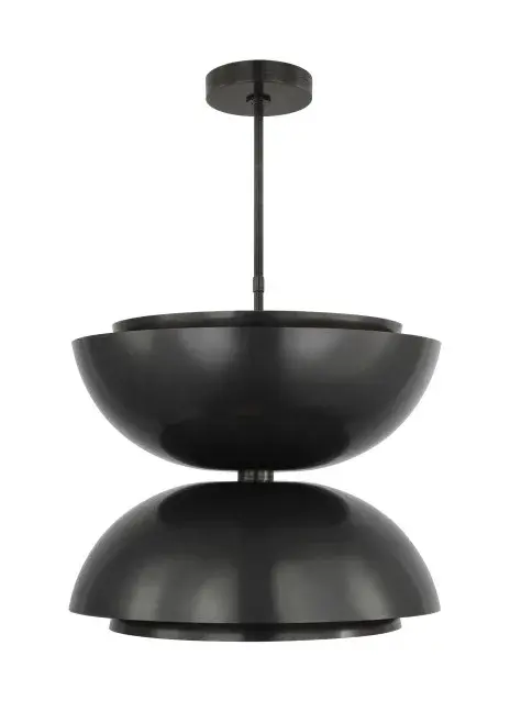 Shanti LED Pendant in Dark Bronze
