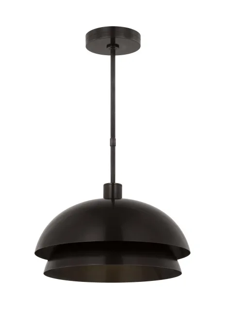Shanti LED Pendant in Dark Bronze
