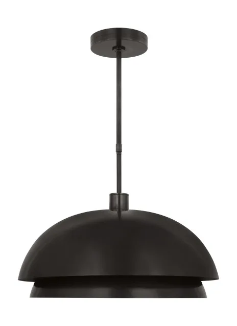 Shanti LED Pendant in Dark Bronze