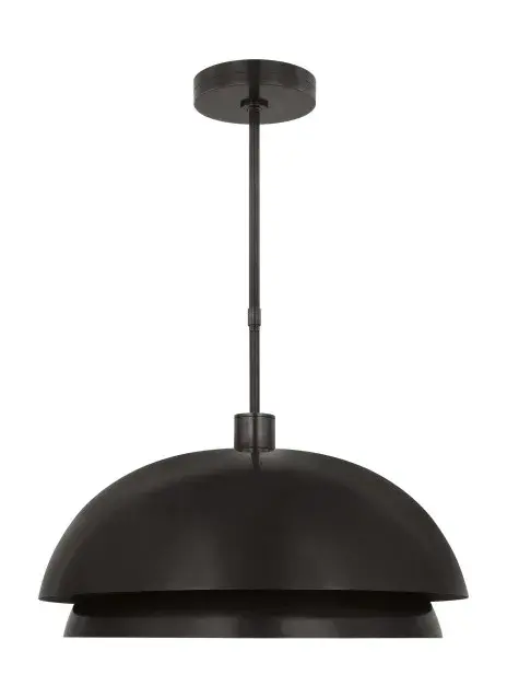 Shanti LED Pendant in Dark Bronze