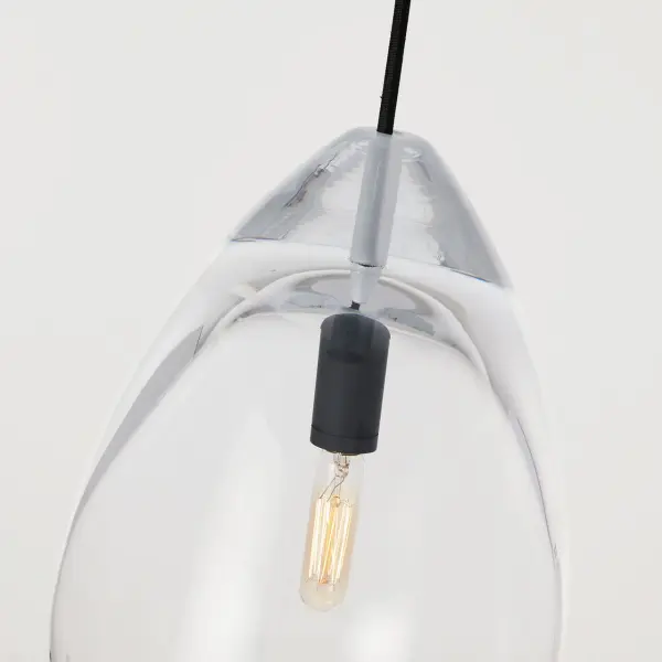 Alina One Light Pendant in Nightshade Black - Image 6