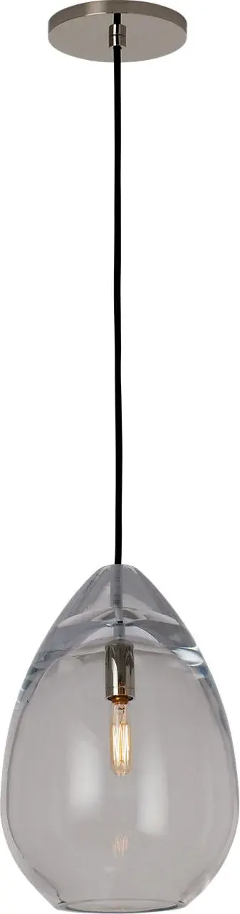 Alina One Light Pendant in Polished Nickel - Image 2