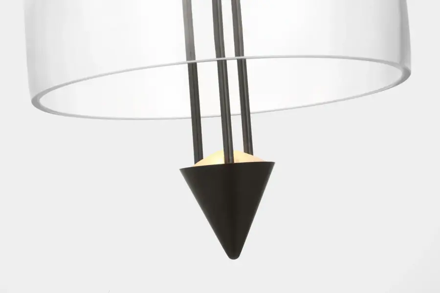 Cathedral Medium Pendant in Dark Bronze - Image 3