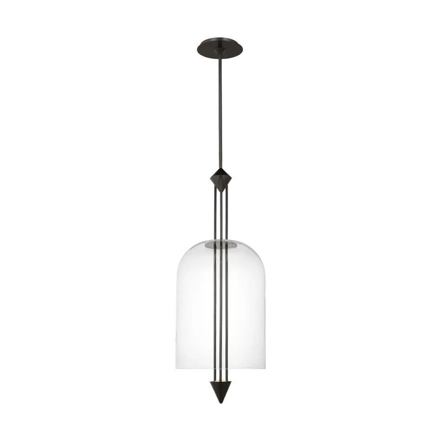 Cathedral Large Pendant in Dark Bronze - Image 1