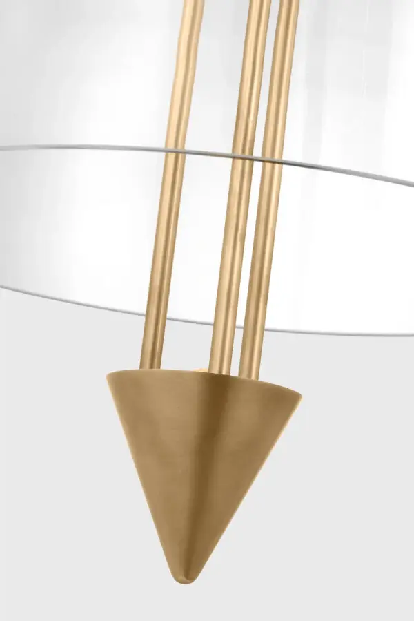 Cathedral Large Pendant in Natural Brass - Image 3