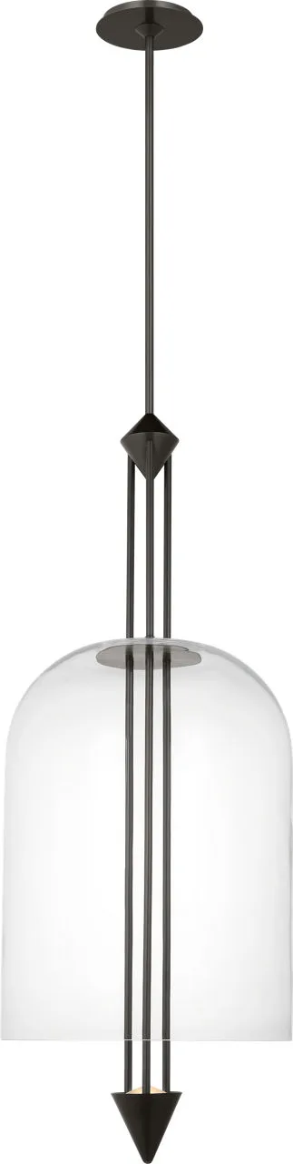 Cathedral X-Large Pendant in Dark Bronze