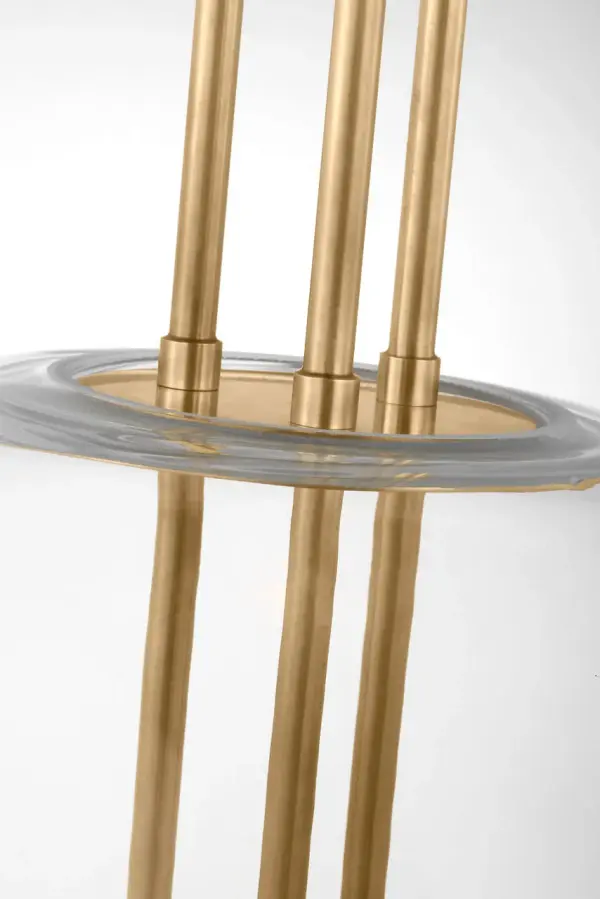 Cathedral X-Large Pendant in Natural Brass - Image 3