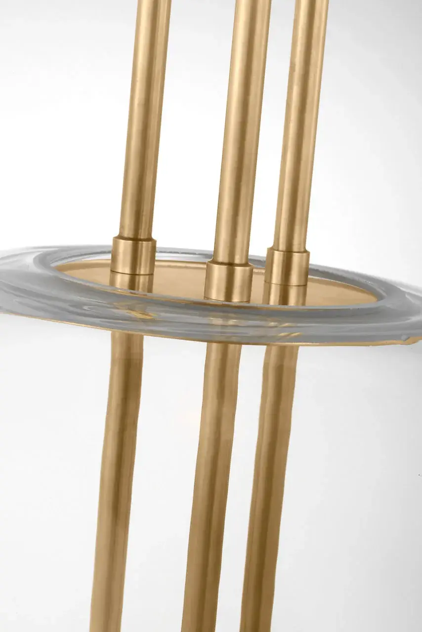 Cathedral X-Large Pendant in Natural Brass - Image 3