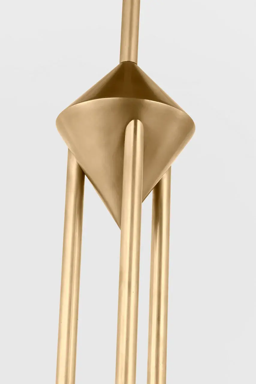 Cathedral X-Large Pendant in Natural Brass - Image 4