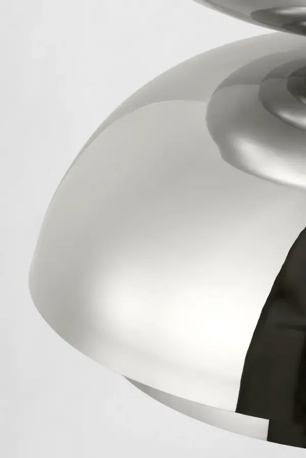 Shanti Grande Double Pendant in Polished Nickel - Image 3