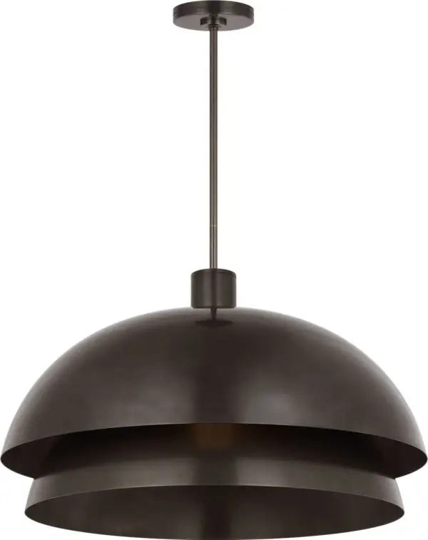 Shanti Grande Pendant in Dark Bronze - Image 4