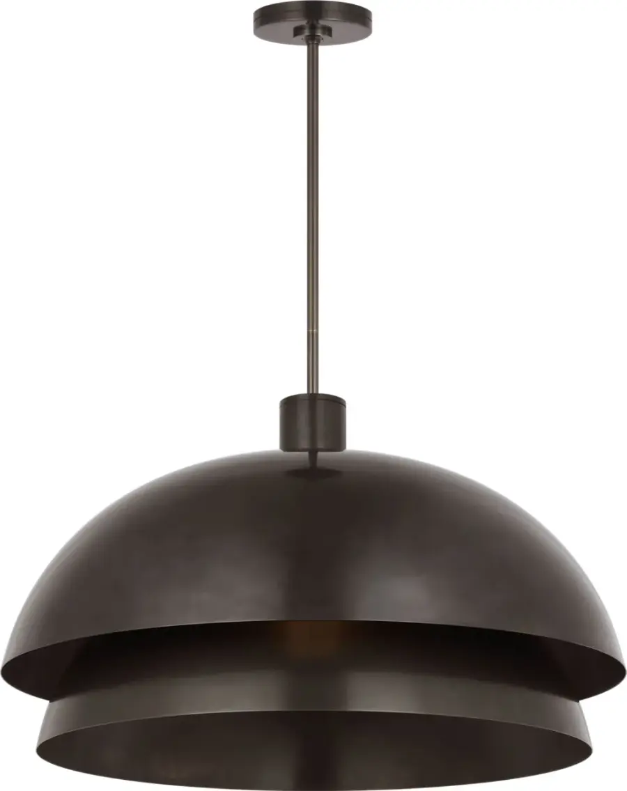 Shanti Grande Pendant in Dark Bronze - Image 4