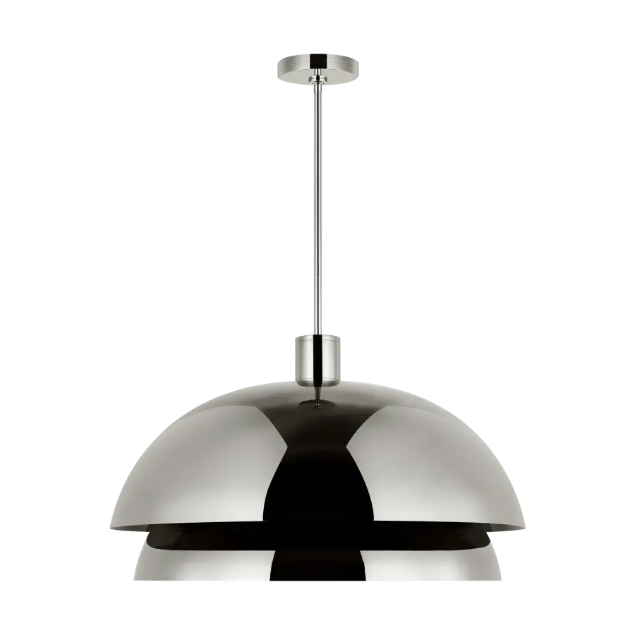 Shanti Grande Pendant in Polished Nickel - Image 1