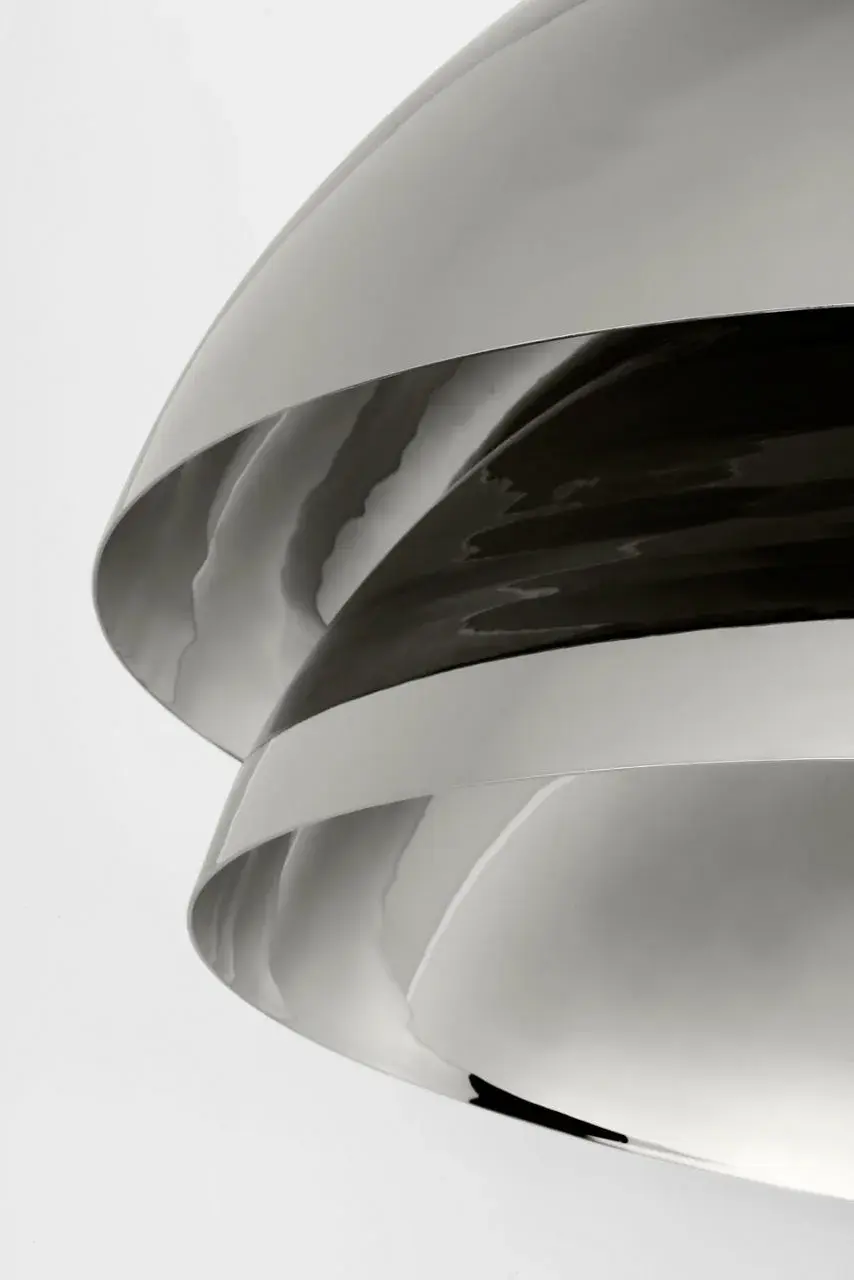 Shanti Grande Pendant in Polished Nickel - Image 3