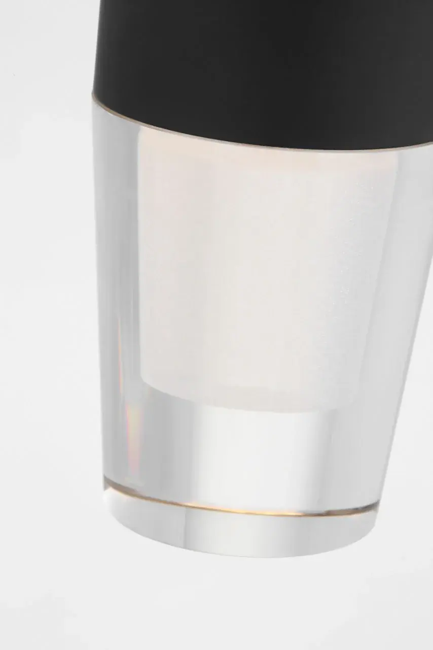 Lassell Short 1-Light Pendant in Nightshade Black - Image 2