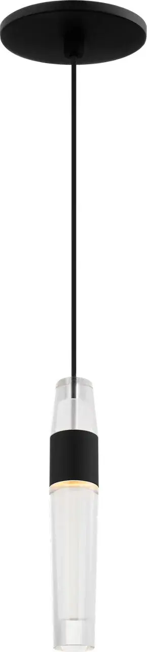 Lassell 1-Light Pendant in Nightshade Black - Image 5