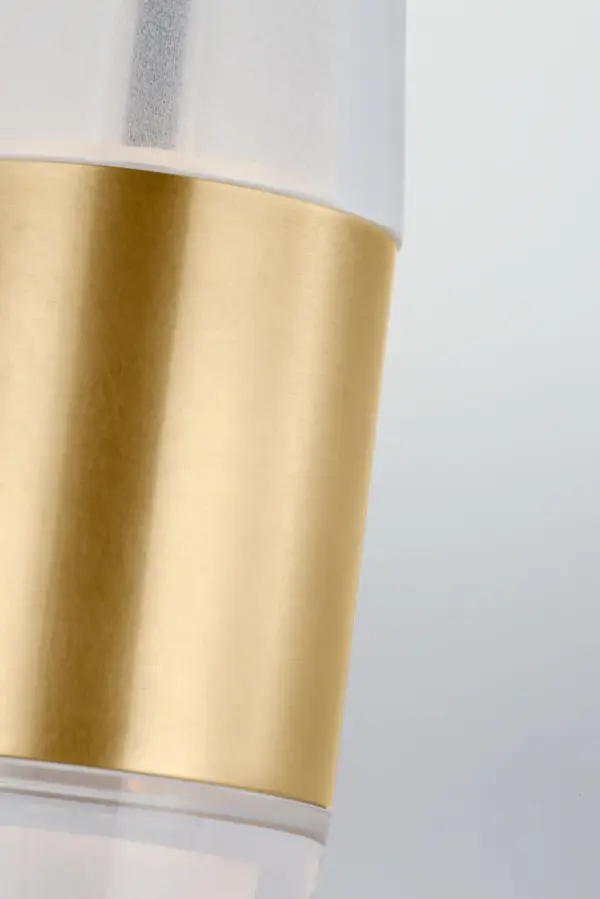 Lassell 1-Light Pendant in Natural Brass - Image 4