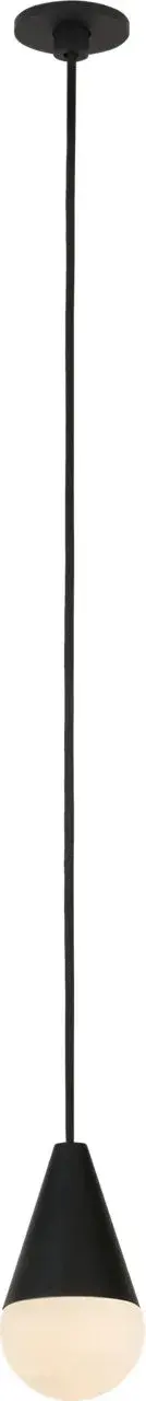 The Cupola Alabaster Pendant combines natural stone beauty with modern LED technology. Its translucent alabaster shade creates a soft, warm glow while the Nightshade Black finish adds contemporary sophistication.
