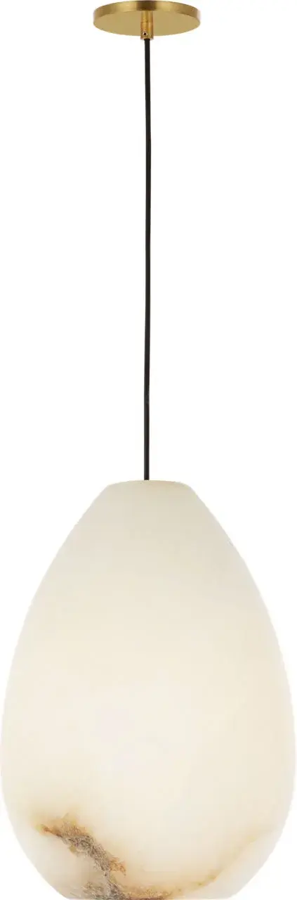 Alina Alabaster Medium Pendant - Image 1