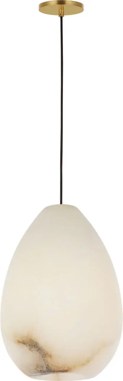 Alina Alabaster Medium Pendant - Image 4