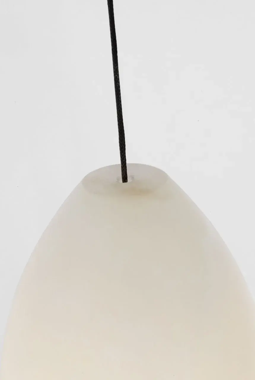 Alina Alabaster Medium Pendant in Polished Nickel - Image 3