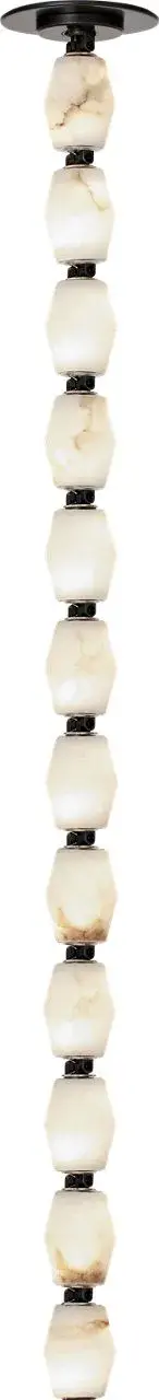 Collier Alabaster 36" Pendant in Bronze - Image 1