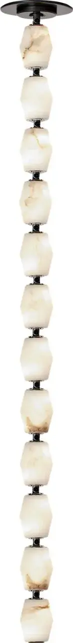 Collier Alabaster 36" Pendant in Bronze - Image 2