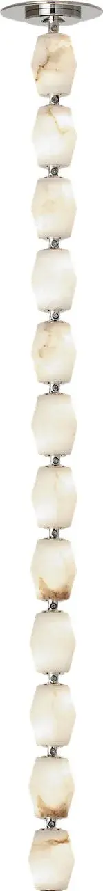 Collier Alabaster 36" Pendant in Polished Nickel - Image 2