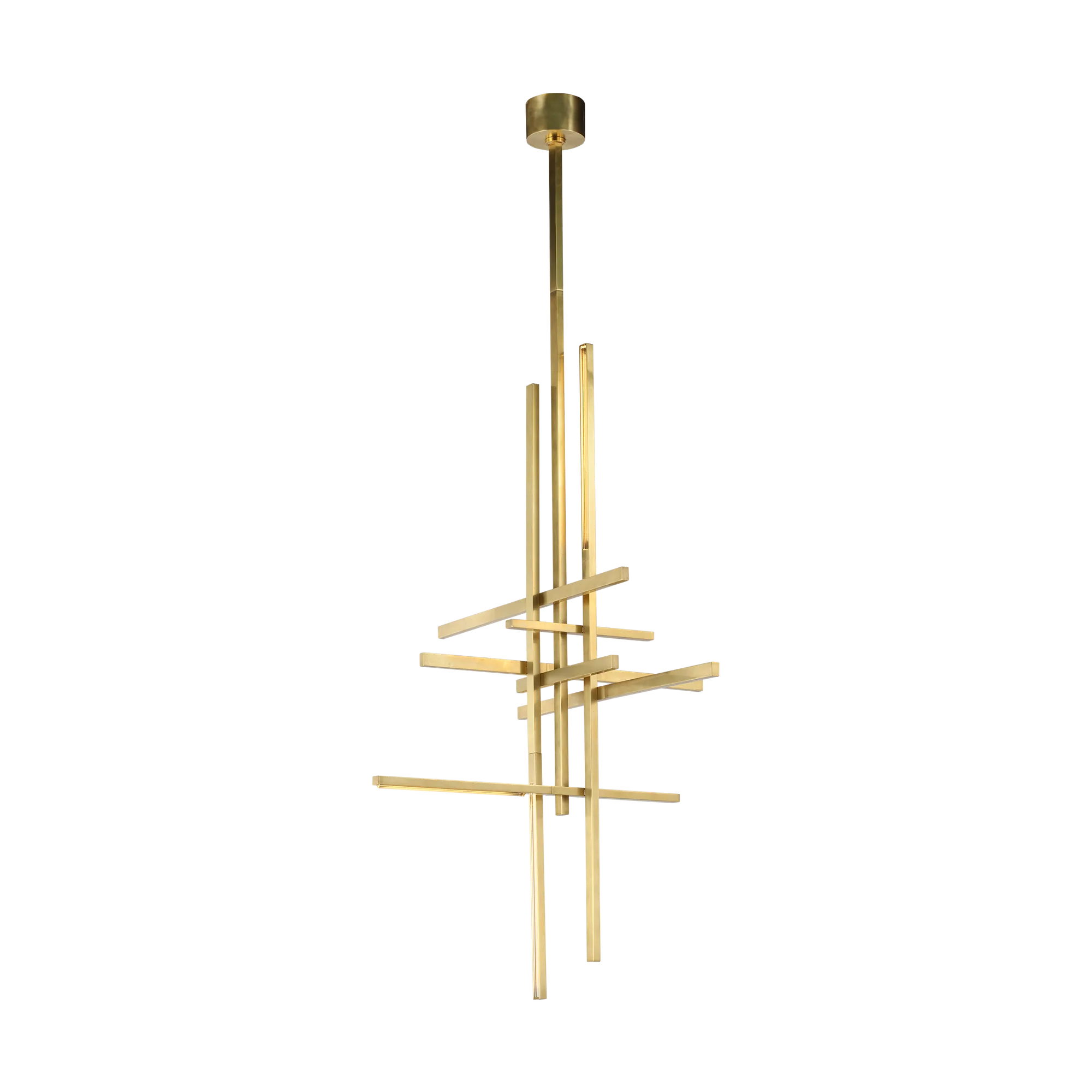 Cityscape X-Large Pendant in Hand-Rubbed Antique Brass