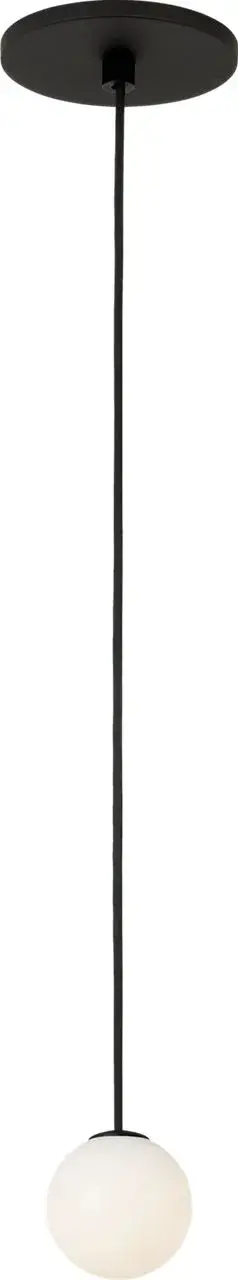Orbet 1 Light Pendant in Nightshade Black - Image 2