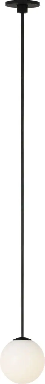 Orbet 1-Light Pendant in Nightshade Black - Image 1