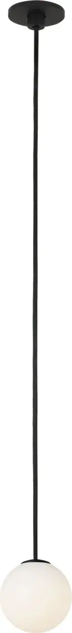 Orbet 1-Light Pendant in Nightshade Black - Image 2