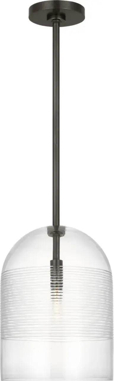 Leano 13" Pendant in Bronze - Image 1