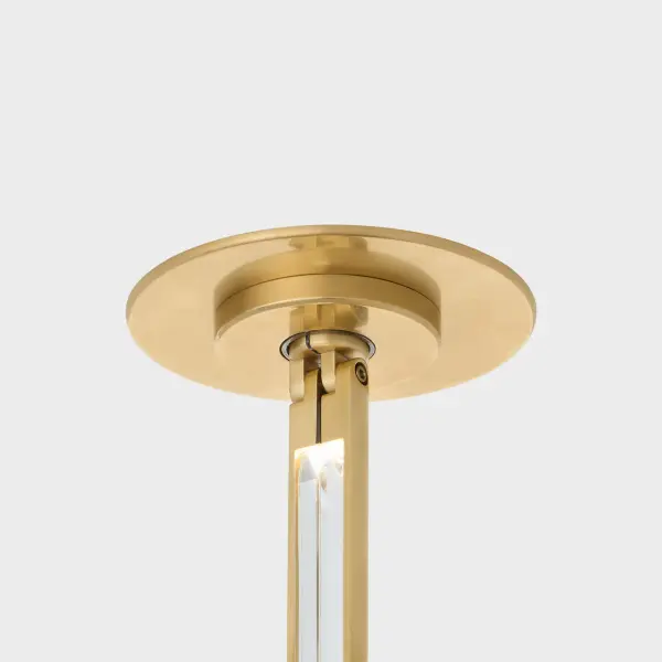 Catena 57" Pendant in Hand-Rubbed Antique Brass - Image 6
