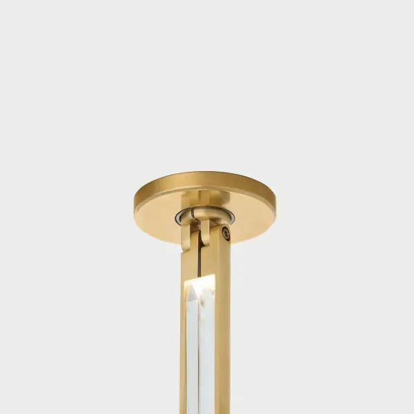 Catena 57" Pendant in Hand-Rubbed Antique Brass - Image 7